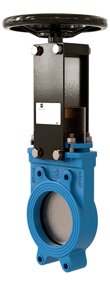 Шиберная ножевая задвижка однонаправленная DN0080, PN10