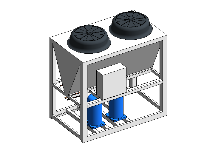 Компрессорно-конденсаторный блок РТС-135BF