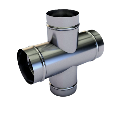 Крестовина круглая - оцинкованная сталь smay