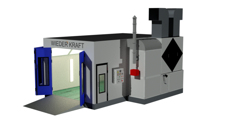 Окрасочно-сушильная камера WDK-310