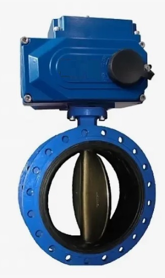 Затвор дисковый фланцевый ABRA-BUV-FLDN50-1000 PN10/16 с э/п