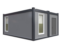 Быстровозводимое модульное здание КОНВЕЙТ LINE- 2 с крышей