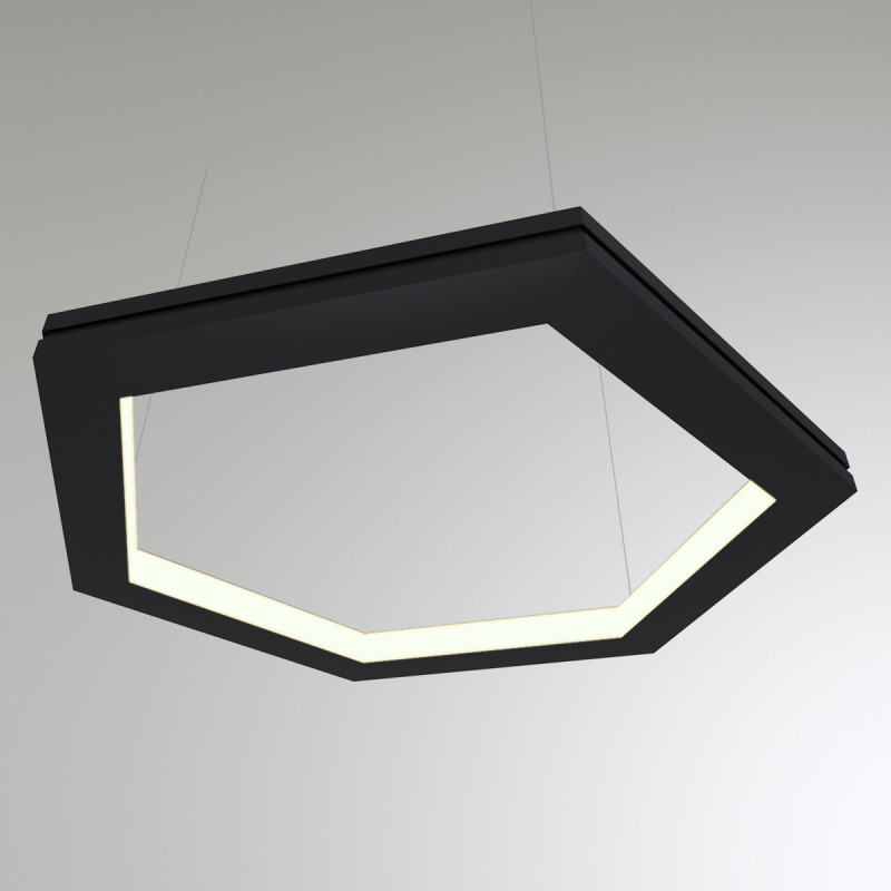 Фигурные LED светильники RVE-PLS5070-HEXA-IN