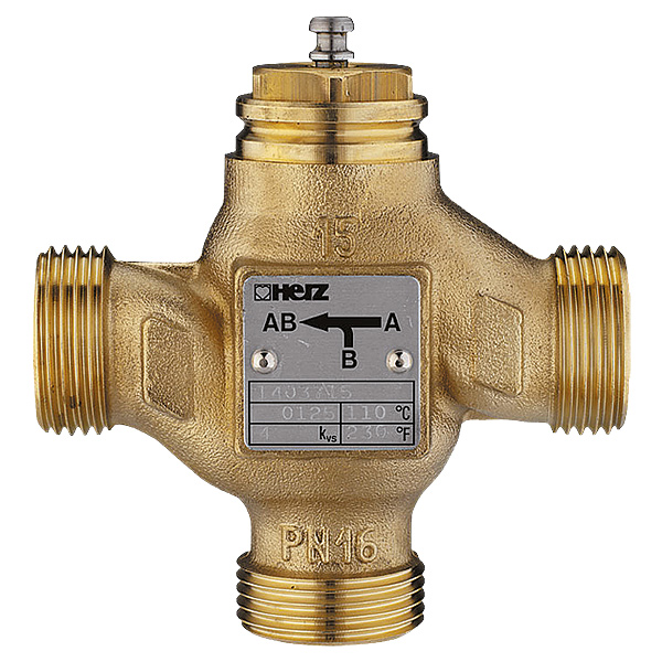 Трёхходовой клапан HERZ 4037