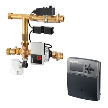 Насосно-смесительный блок для коллектора теплого пола