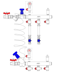 Узел коллекторный MF1-40S-25L-2-15-P(M)A