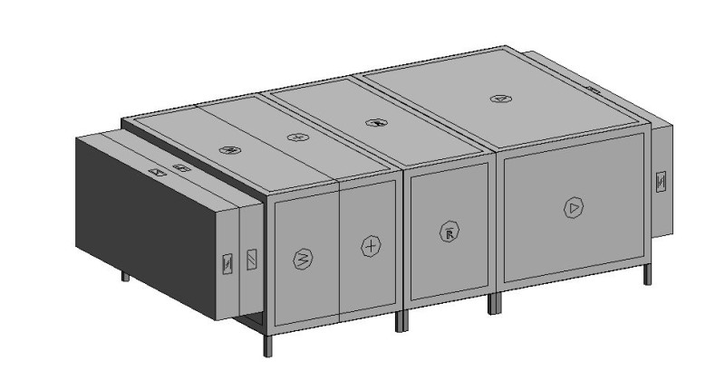 П11 Приточная установка AVMD 9500 (8000 м3/ч)