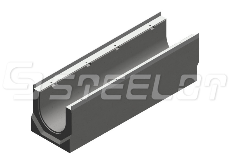 Лоток водоотводный SteePro M DN200 H310, кл. Е600