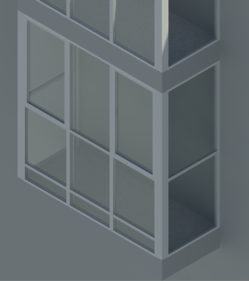 СИАЛ КП40 Балкон со створками