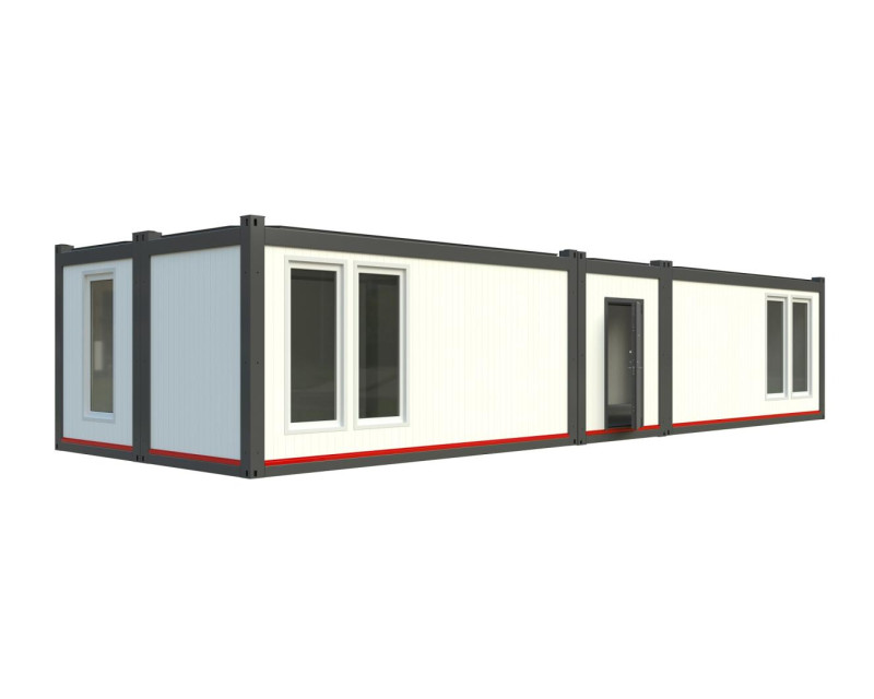 Быстровозводимое модульное здание КОНВЕЙТ HOLL- 1 с крышей