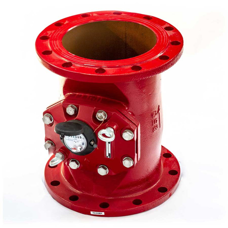 Турбинный счетчик воды ВСГН Ду250 PoWoGAZ