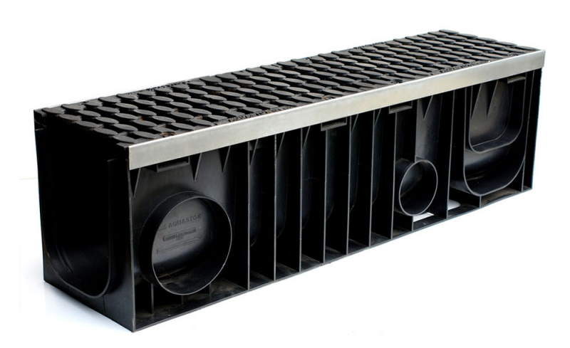 Лотки пластиковые PROFI DN200 Н117 - H297 (С250,D400,Е600)