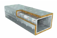 Огнезащита воздуховодов. Маты ВАЙРЕД МАТ 105 Кф1