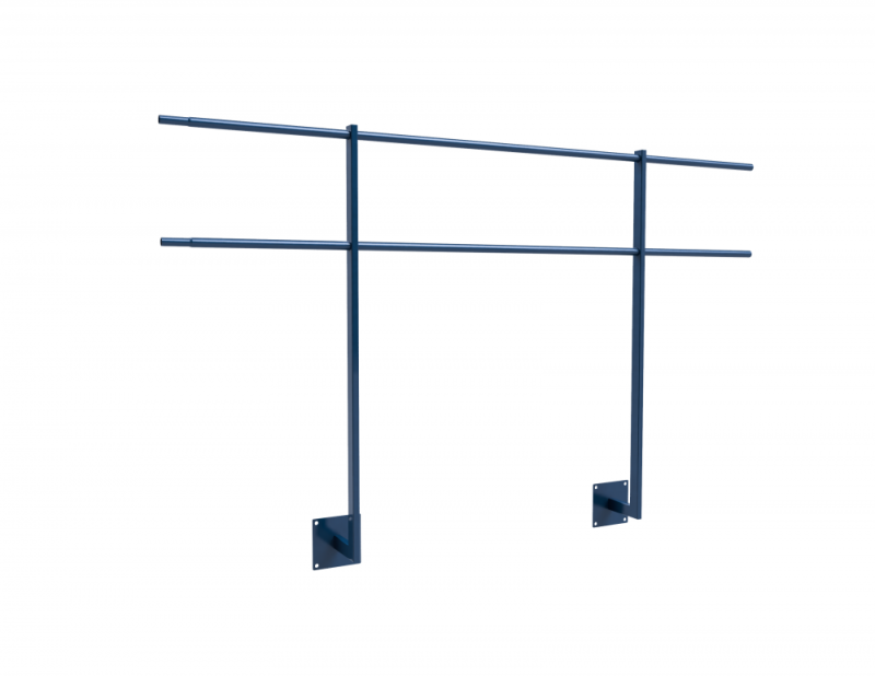 Ограждение кровли ROLLED парап. свар. угл. H=1200мм L=2000мм