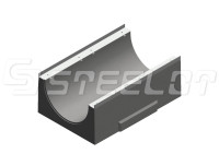 Лоток водоотводный SteePro E DN500 H400, кл. Е600