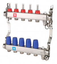 MVI Коллекторная группа с расходомерами и дренажным краном MS-7 5