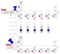 Узел коллекторный MF1-40S-25L-5-15-P(M)A