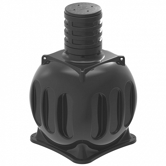 Колодец КС-5 c горловиной D580 мм и крышкой D560 мм