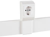 Суппорт с рамкой на 1 пост (45х45)