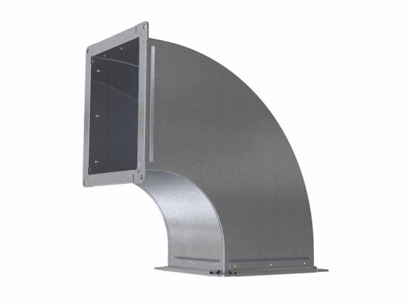 Отвод прямоугольного сечения