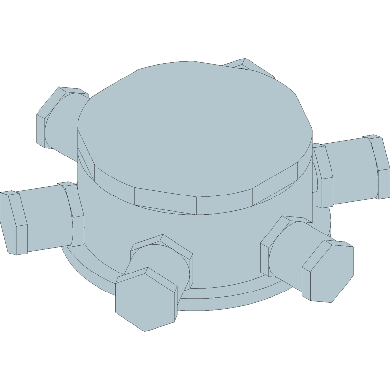 Коробка коммутационная КВМК 3.1 Exd 151507