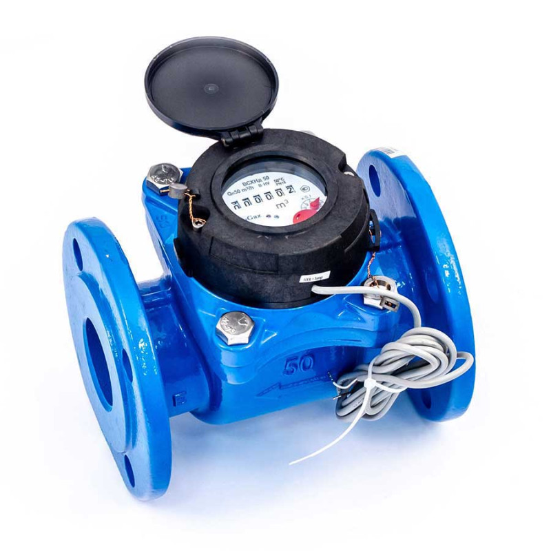 Турбинный счетчик воды ВСХНд Ду50 IP68 PoWoGAZ