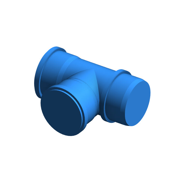 Тройник Sinikon Rain Flow d110 мм угол 87