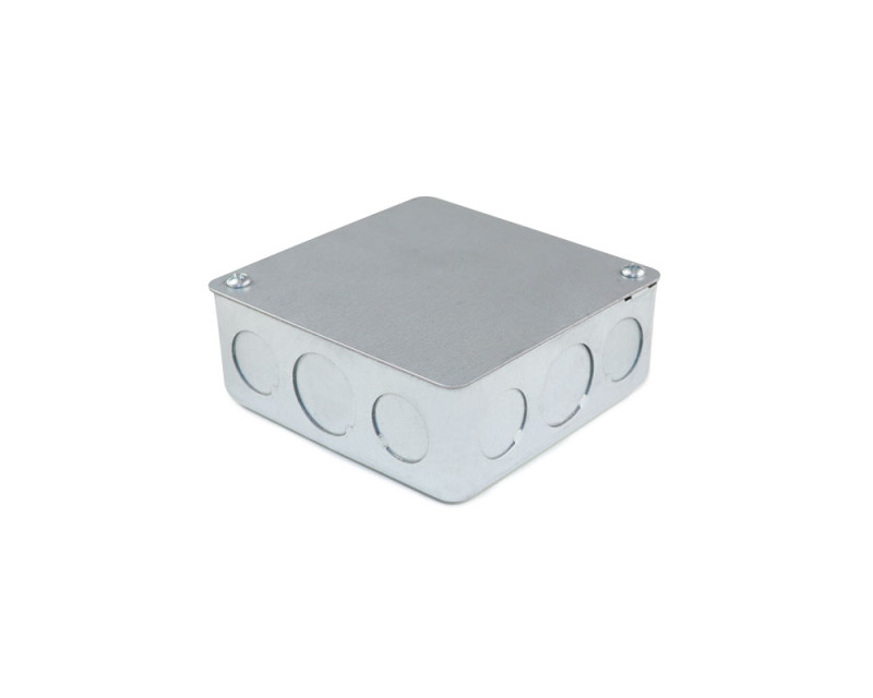 КР — КОРОБКА РАСПРЕДЕЛИТЕЛЬНАЯ С ОТВЕРСТИЯМИ (СТАЛЬНАЯ)