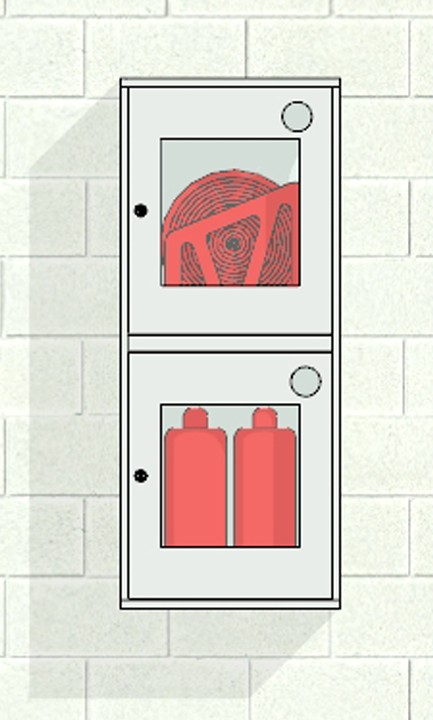 Пожарный шкаф ШПК-Огнедекор-320НО(НЗ)