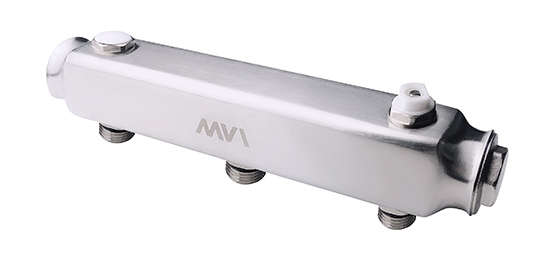 Коллектор из нерж стали MVI, мц 100мм, 32x15, 3 вых ML.402