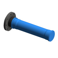 Переход пп-сталь фланцевый Sinikon Rain Flow d110х3,4 мм