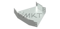 Угол горизонтальный лестничный 45'-90' МКТ