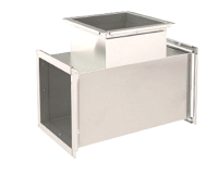 Тройник прямоугольный - нержавеющая сталь